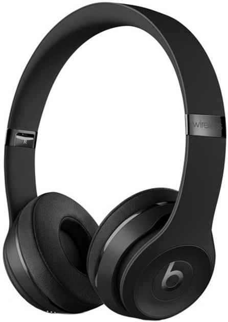 Навушники Beats Solo3 Wireless Headphones Black (MX432) - зображення 1