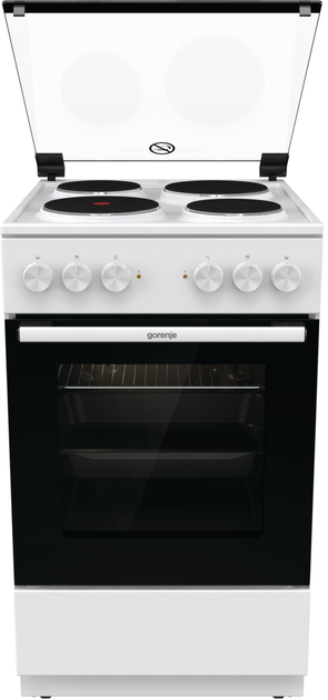 Електрична плита Gorenje GE 5A21 WH (FC511A-HSDA2) (6849628) - Фото 1 Електрична плита Gorenje GE 5A21 WH (FC511A-HSDA2) (6849628) - изображение 1