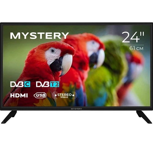 Телевизор TV 24 MYSTERY MTV-2450HT2 1366x768 IPS LED DVB-T2/DVB-T/DVB-C - Фото 1 Телевизор TV 24 MYSTERY MTV-2450HT2 1366x768 IPS LED DVB-T2/DVB-T/DVB-C - изображение 1