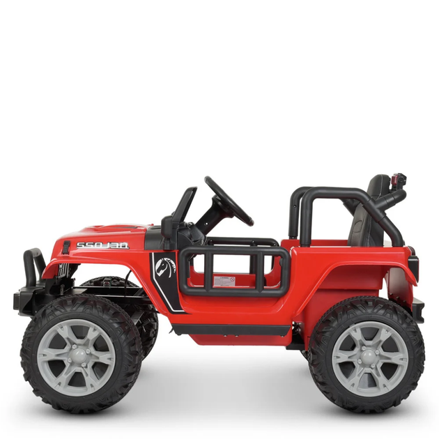 Дитячий електромобіль Джип Bambi Racer M 4282EBLR-3 до 30 кг - Фото 7 Дитячий електромобіль Джип Bambi Racer M 4282EBLR-3 до 30 кг - изображение 7