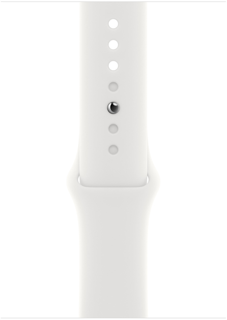 Смарт-годинник Apple Watch SE GPS + Cellular 44mm Silver Aluminium Case with White Sport Band (MNQ23) - зображення 3