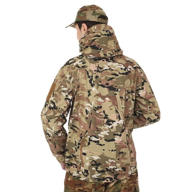 Куртка тактична Zelart Tactical Scout 0369 розмір 2XL (52-54) Camouflage Multicam - зображення 2
