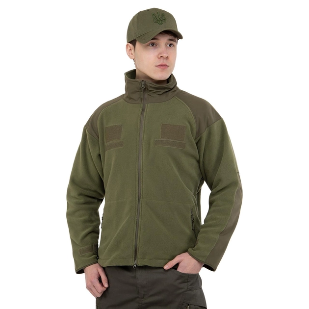 Куртка тактична флісова Zelart Tactical Scout 6003 розмір 2XL (52-54) Olive - зображення 1