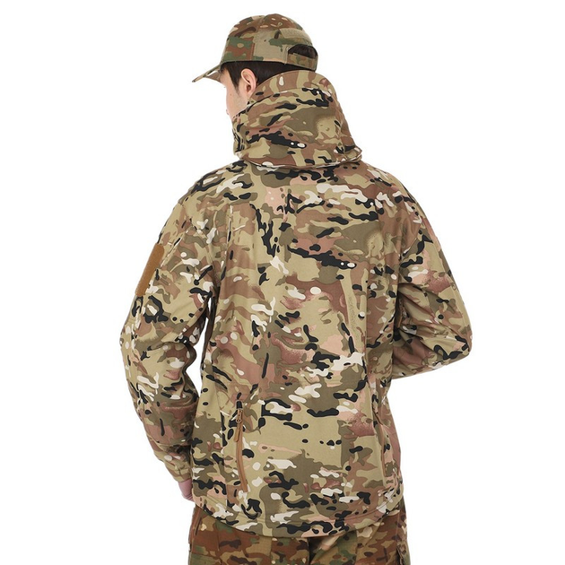 Куртка тактическая Zelart Tactical Scout 0369 размер XL (50-52) Camouflage Multicam - изображение 2