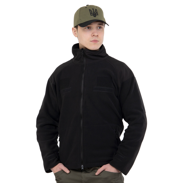 Куртка тактическая флисовая Zelart Tactical Scout 6003 размер 2XL (52-54) Black - изображение 1