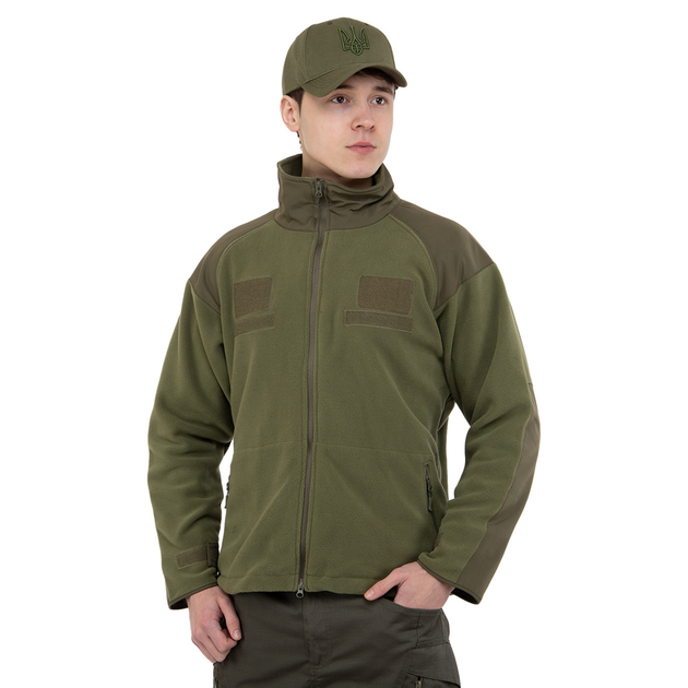 Куртка тактична флісова Zelart Tactical Scout 6003 розмір 3XL (54-56) Olive - зображення 1
