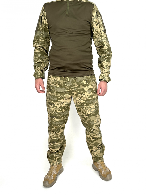 Лонгслив, тактическая футболка с длинным рукавом CoolMAX GERC G.1 р.40 (LSX-GRC-G.1-40) - изображение 1