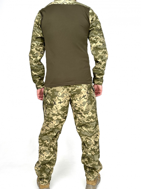 Лонгслив, тактическая футболка с длинным рукавом CoolMAX GERC G.1 р.58 (LSX-GRC-G.1-58) - изображение 2