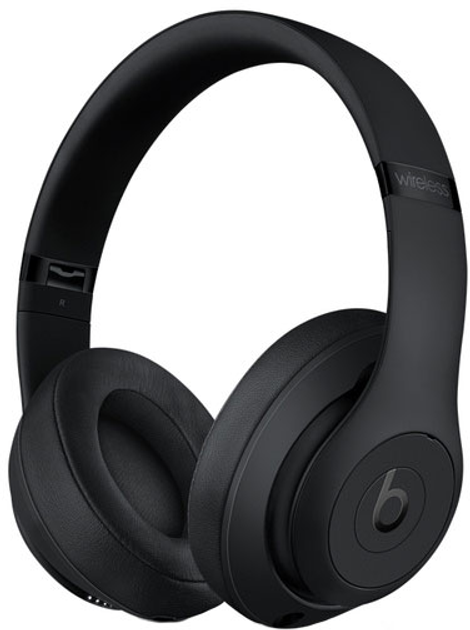 Навушники Beats Studio3 Wireless Over Ear Headphones Matte Black (MX3X2) - зображення 1