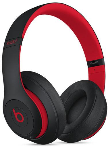 Навушники Beats Studio3 Wireless Over Ear Headphones The Beats Decade Collection Defiant Black/Red (MX422) - зображення 2