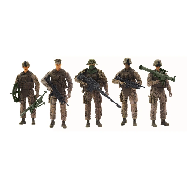 Ігровий набір фігурок солдатів ELITE FORCE — РОЗВІДКА (5 фігурок, аксес.) - Фото 2 Ігровий набір фігурок солдатів ELITE FORCE — РОЗВІДКА (5 фігурок, аксес.) - изображение 2