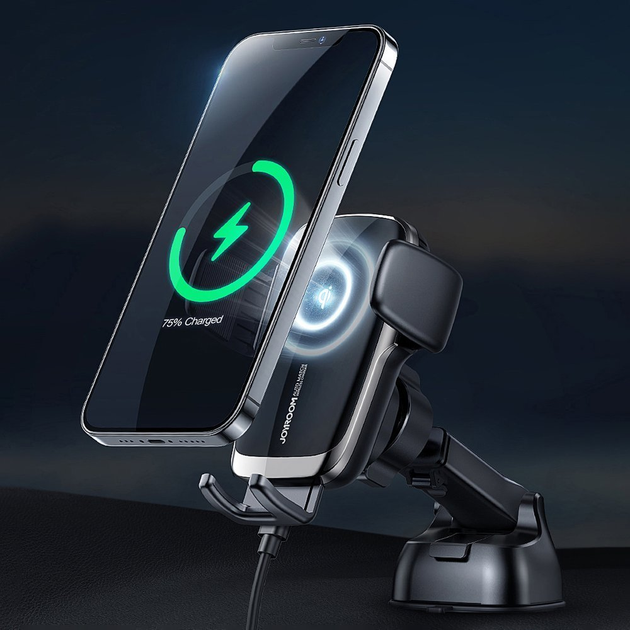 Держатель JOYROOM Electric Wireless Car Charger Holder Air Outlet Version JR-ZS248 |4.5-6.7", 15W| - Фото 3 Держатель JOYROOM Electric Wireless Car Charger Holder Air Outlet Version JR-ZS248 |4.5-6.7", 15W| - изображение 3