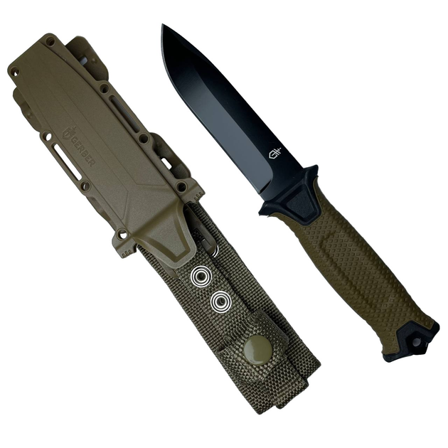 Тактический нож Gerber коричневый - изображение 1
