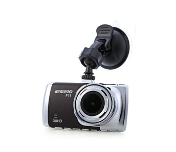 Відеореєстратор автомобільний DVR Full HD 3-х дюймовий кольоровий РК-екран кут огляду 120 градусів циклічний запис - изображение 2