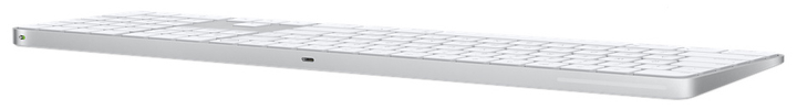 Klawiatura bezprzewodowa Apple Magic Keyboard z Touch ID i klawiaturą numeryczną Bluetooth Niemiecka (MK2C3D/A) - obraz 3