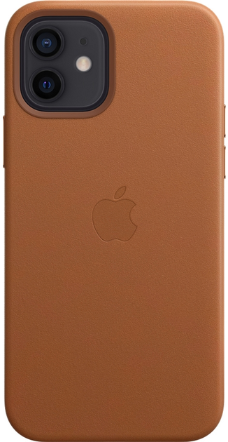 Etui Apple MagSafe Leather Case do Apple iPhone 12/12 Pro Saddle Brown (MHKF3) - obraz 5