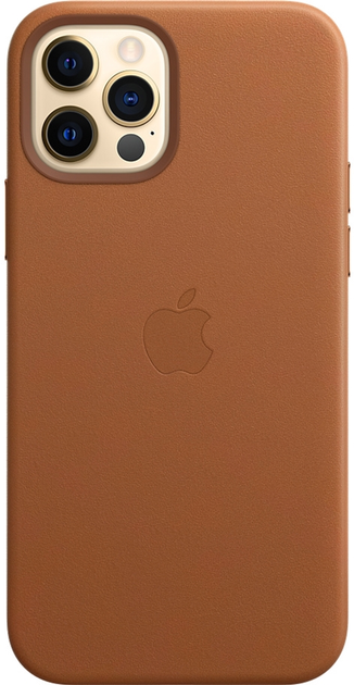 Etui Apple MagSafe Leather Case do Apple iPhone 12/12 Pro Saddle Brown (MHKF3) - obraz 7