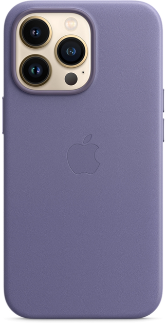 Etui Apple MagSafe Leather Case do Apple iPhone 13 Pro Wisteria (MM1F3) - obraz 3