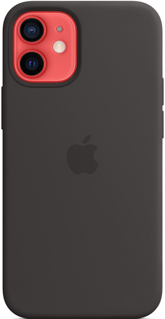 Etui Apple MagSafe Silicone Case do Apple iPhone 12 mini Black (MHKX3) - obraz 3