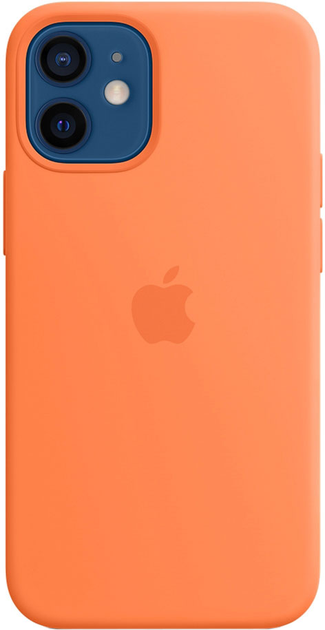 Панель Apple MagSafe Silicone Case для Apple iPhone 12 mini Kumquat (MHKN3) - зображення 1