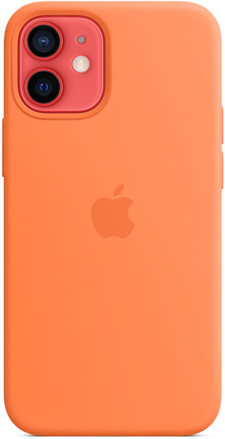 Etui Apple MagSafe Silicone Case do Apple iPhone 12 mini Kumquat (MHKN3) - obraz 3