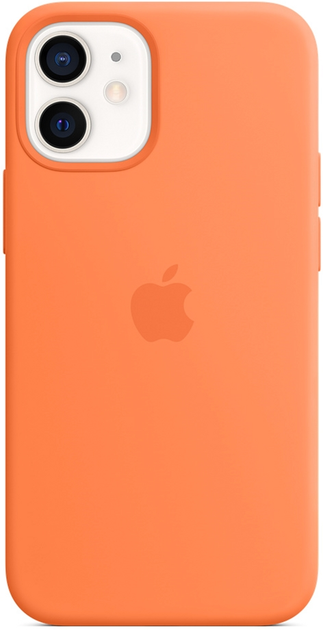 Etui Apple MagSafe Silicone Case do Apple iPhone 12 mini Kumquat (MHKN3) - obraz 4