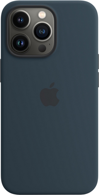 Etui Apple MagSafe Silicone Case do Apple iPhone 13 Pro Abyss Blue (MM2J3) - obraz 1