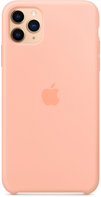 Etui Apple Silicone Case do Apple iPhone 11 Pro Max Grapefruit (MY1H2) - obraz 4