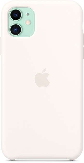 Панель Apple Silicone Case для Apple iPhone 11 White (MWVX2) - зображення 3