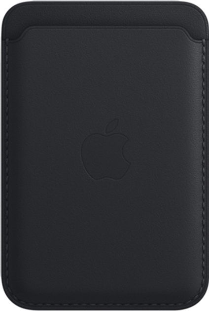 Etui Apple MagSafe Leather Wallet do Apple iPhone 13 Pro/13 Pro Max/13 mini/13/12 Pro/12 Pro Max/12 mini/12 Midnight (MM0Y3) - obraz 1