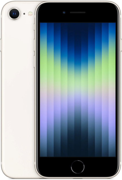 Smartfon Apple iPhone SE 256GB 2022 Starlight (MMXN3) - obraz 1