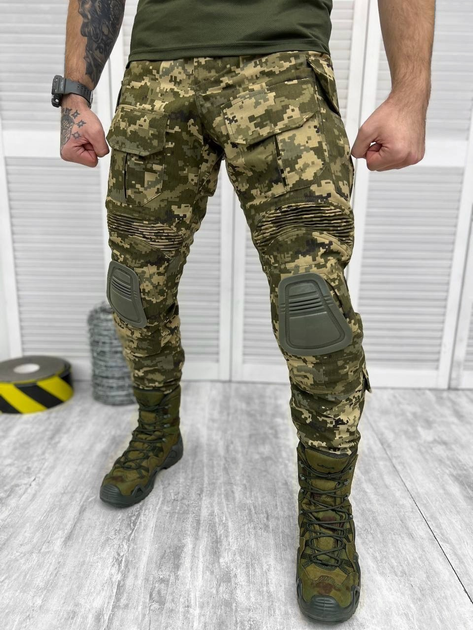 Тактические штаны с наколенниками G3 Пиксель 2ХL - изображение 1