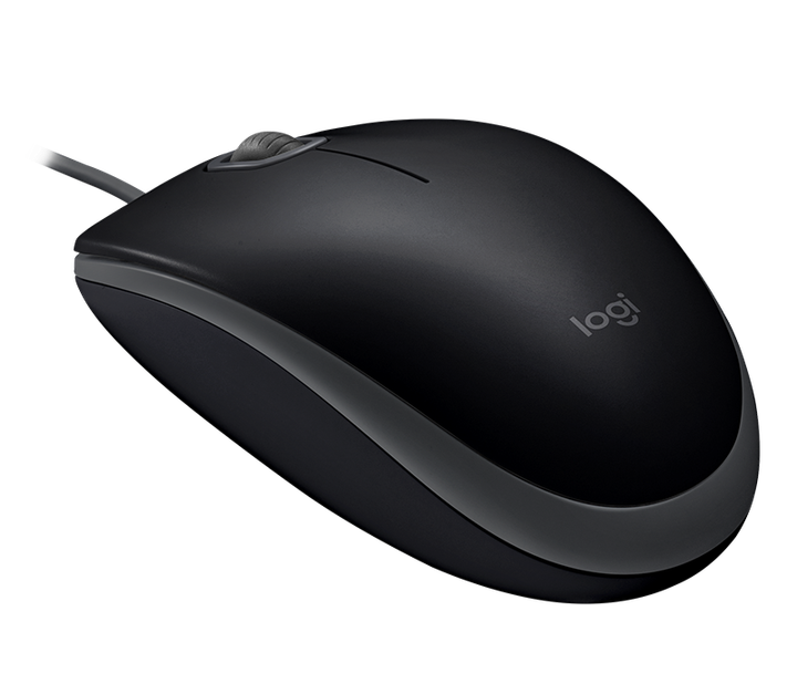 Комп'ютерна миша Logitech B110 Silent, Black (910-005508) - Фото 1 Комп'ютерна миша Logitech B110 Silent, Black (910-005508) - изображение 1