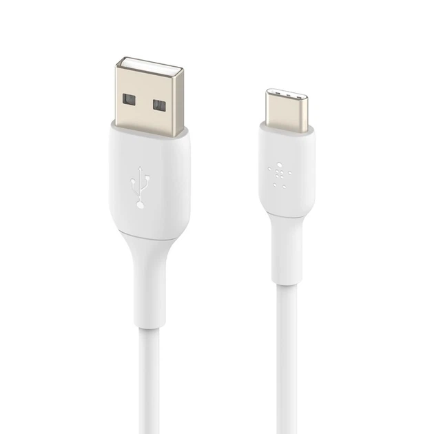 Кабель Belkin USB - USB Type-C (M/M), 1 м, White (CAB001BT1MWH) - изображение 2