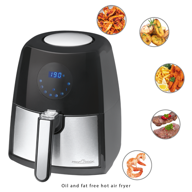 Фритюрница ProfiCook PC-FR 1147 H нержавеющая сталь/черный - Фото 2 Фритюрница ProfiCook PC-FR 1147 H нержавеющая сталь/черный - изображение 2