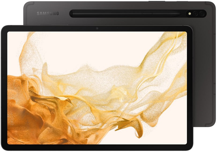 Планшет Samsung Galaxy Tab S8 (X706) 5G 128GB Graphite (SM-X706BZAAEUE) - зображення 5