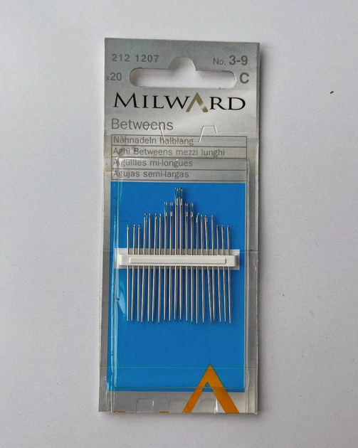 Голки для ручного шиття №3-9 Milward (2121207) - Фото 1 Голки для ручного шиття №3-9 Milward (2121207) - изображение 1