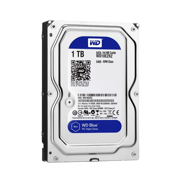 Жесткий диск Western Digital Blue 1TB 5400rpm 64MB WD10EZRZ 3.5