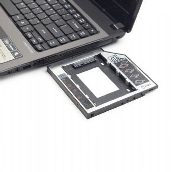 Gembird Adapter połączenia HDD/SSD 2,5'' do SATA/mSATA Niskoprofilowa wnęka na dysk laptopa (MF-95-01) - obraz 2