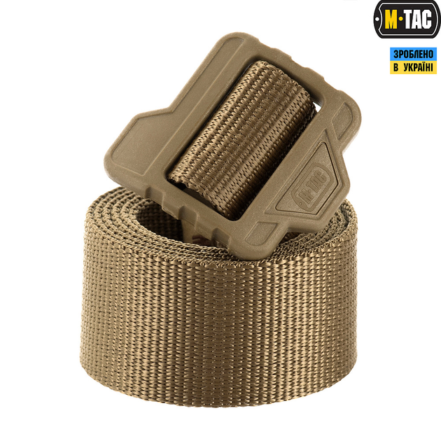 Ремінь M-Tac тактичний військовий ЗСУ (ВСУ) Lite Tactical Belt Gen.II M койот TR_20436005-M - зображення 2