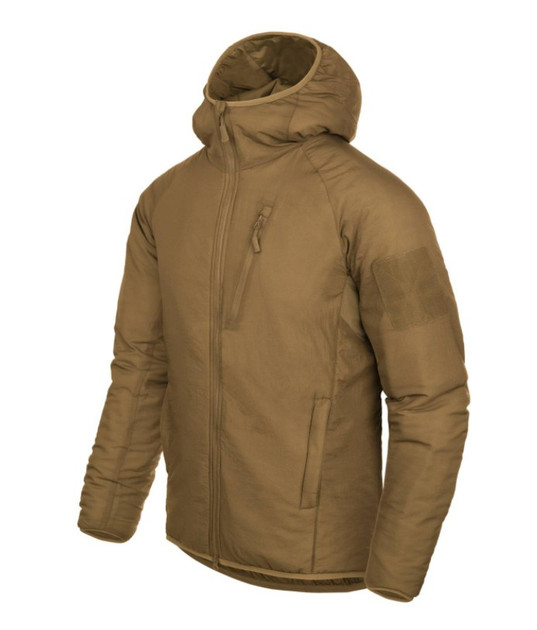 Куртка Wolfhound Hoodie - Climashield Apex 67G Helikon-Tex Coyote S Тактическая - изображение 1