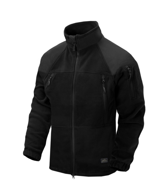 Куртка толстовка флисовая Stratus Jacket - Heavy Fleece Helikon-Tex Black XXL Тактическая мужская - изображение 1