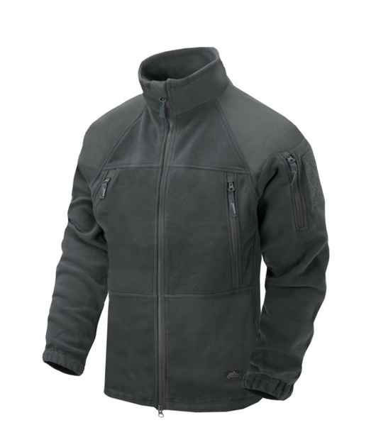 Куртка толстовка флисовая Stratus Jacket - Heavy Fleece Helikon-Tex Shadow Grey XL Тактическая мужская - изображение 1