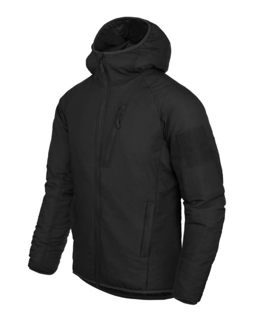 Куртка Wolfhound Hoodie - Climashield Apex 67G Helikon-Tex Black XXL Тактическая - изображение 1