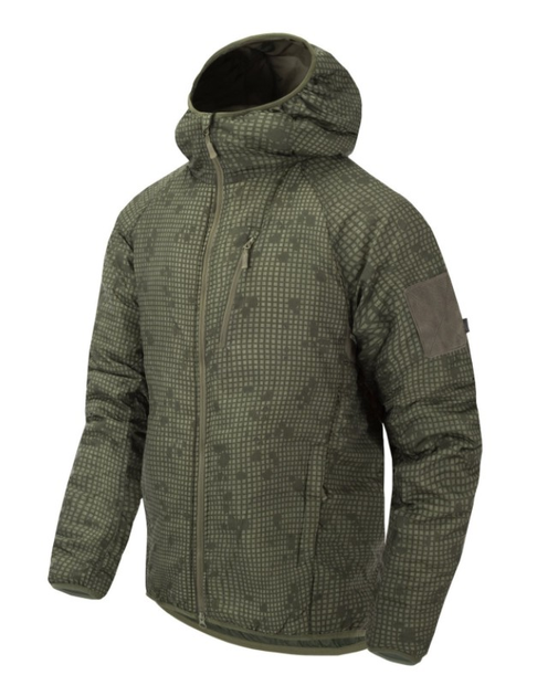 Куртка Wolfhound Hoodie - Climashield Apex 67G Helikon-Tex Desert Night Camo XXL Тактическая - изображение 1