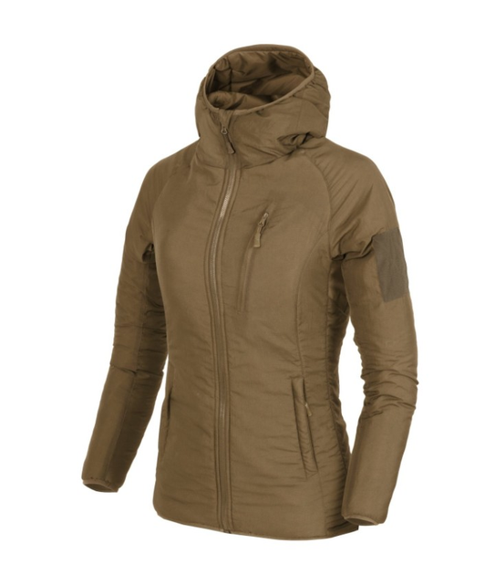 Куртка жіноча Wolfhound Hoodie Jacket Helikon-Tex Coyote M Тактична - зображення 1