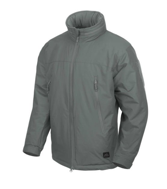 Куртка легкая зимняя Level 7 Lightweight Winter Jacket - Climashield Apex 100G Helikon-Tex Alpha Green (Серый) XS Тактическая - изображение 1