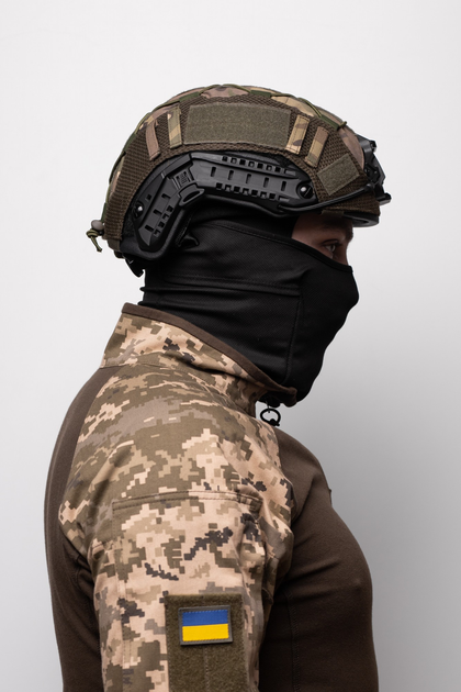 Тактический Кавер для Шлема FAST Размер XL Мультикам с сеткой с обеих сторон Маскировочный Чехол для Шлема - изображение 1