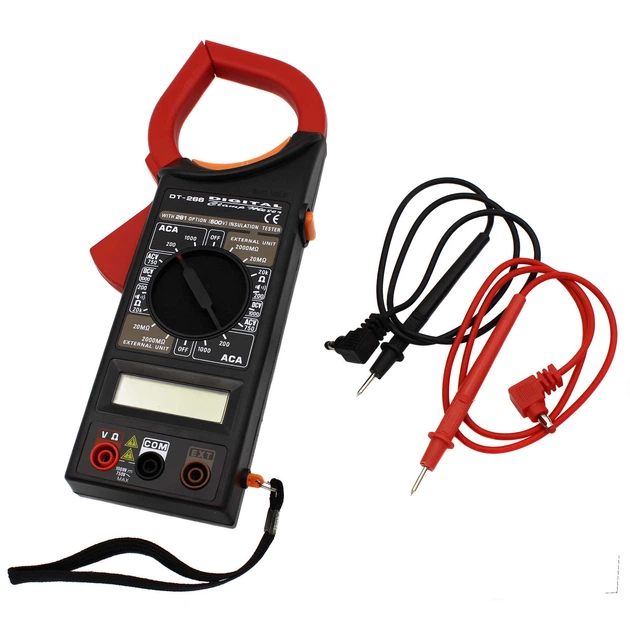 Токовые клещи - тестер Digital DT-266 Мультиметр (t1638) - Фото 2 Токовые клещи - тестер Digital DT-266 Мультиметр (t1638) - изображение 2