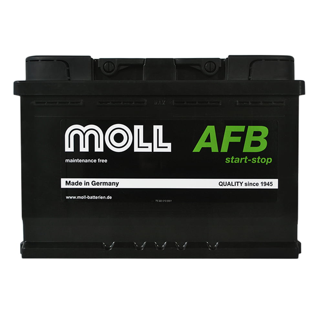 Автомобільний акумулято MOLL AFB start/stop 76Ah 760A R+ - изображение 1